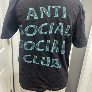 Anti social social club t shirt